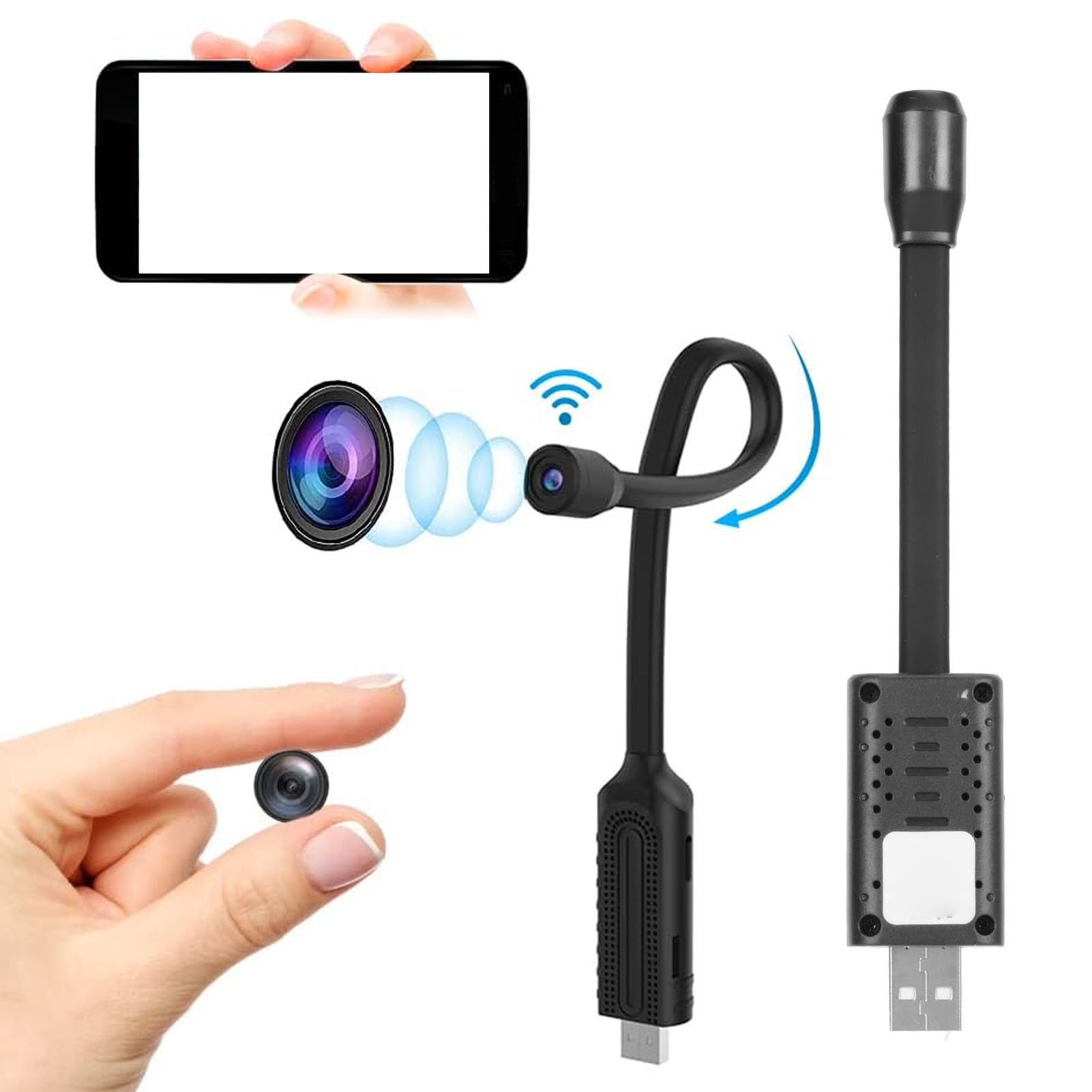 Home Security Premium - USB Mini WiFi Wireless Camera Mini