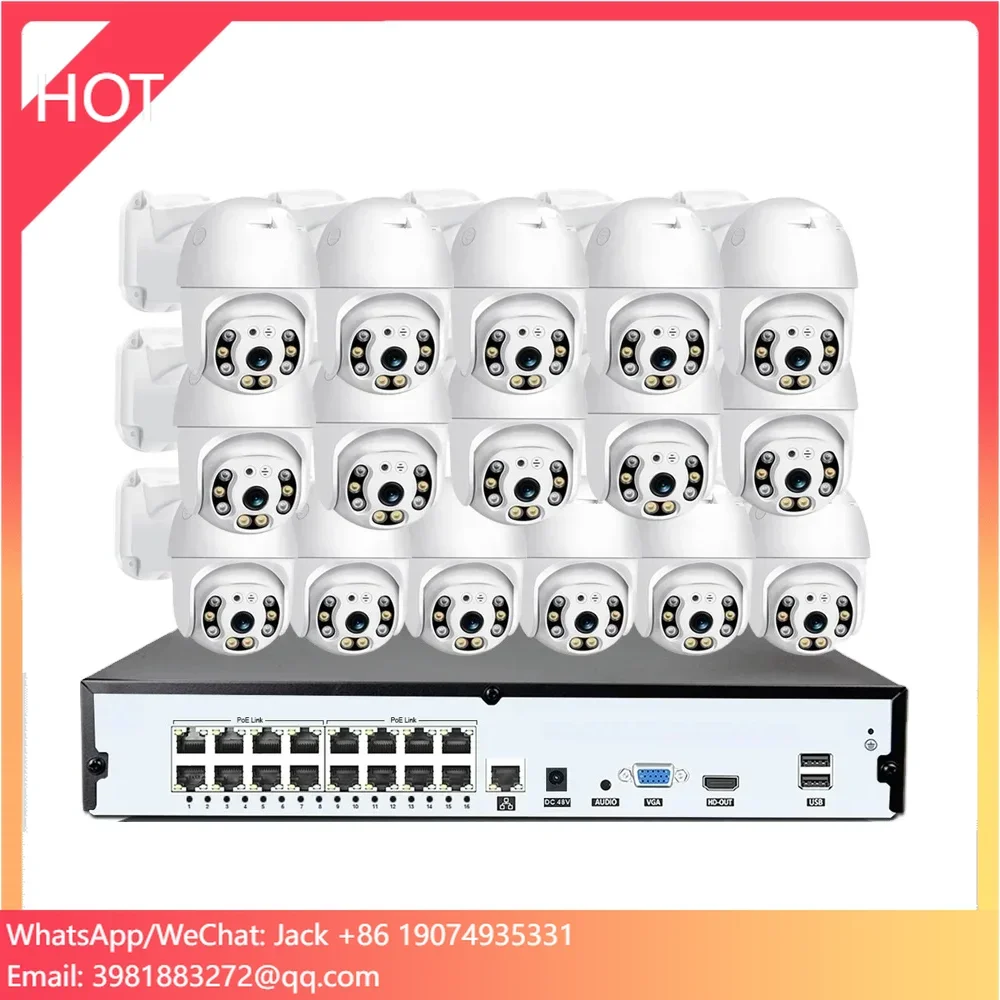 Home Security Nvr - Colorvu Wired CCTV Camera NVR Kit
