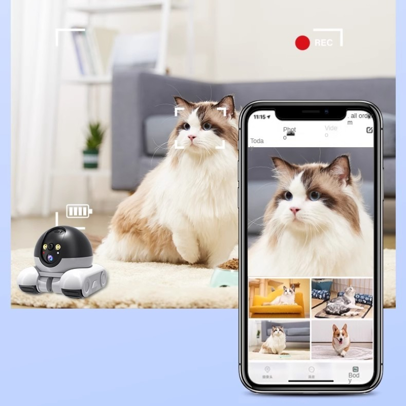 Home Security Robots - 4MP IP Camera 5G WiFi Dual