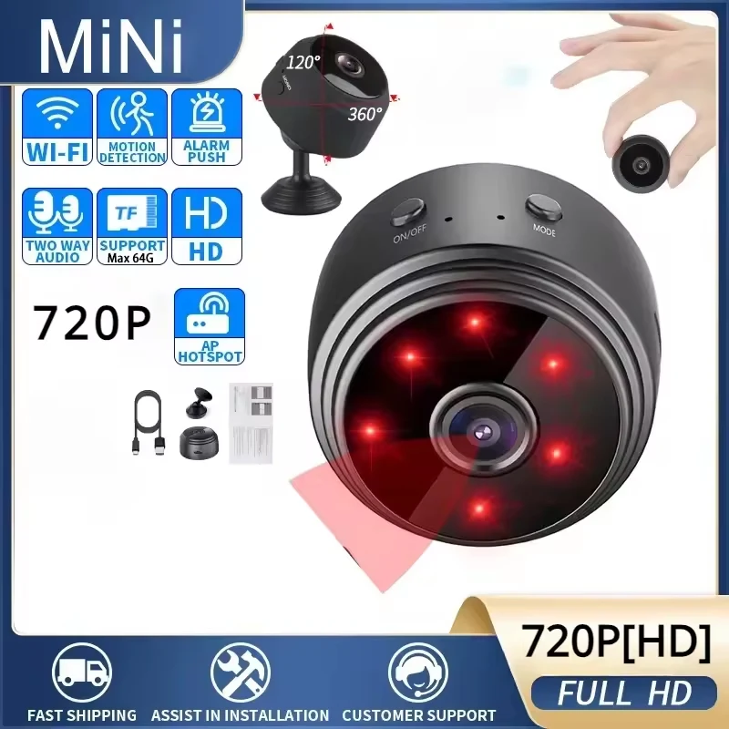 Home Security Premium - Wireless WiFi Camera A9 Mini Video