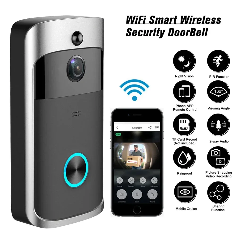 Home Security Lidar - 720P HD Smart Home Wireless WIFI