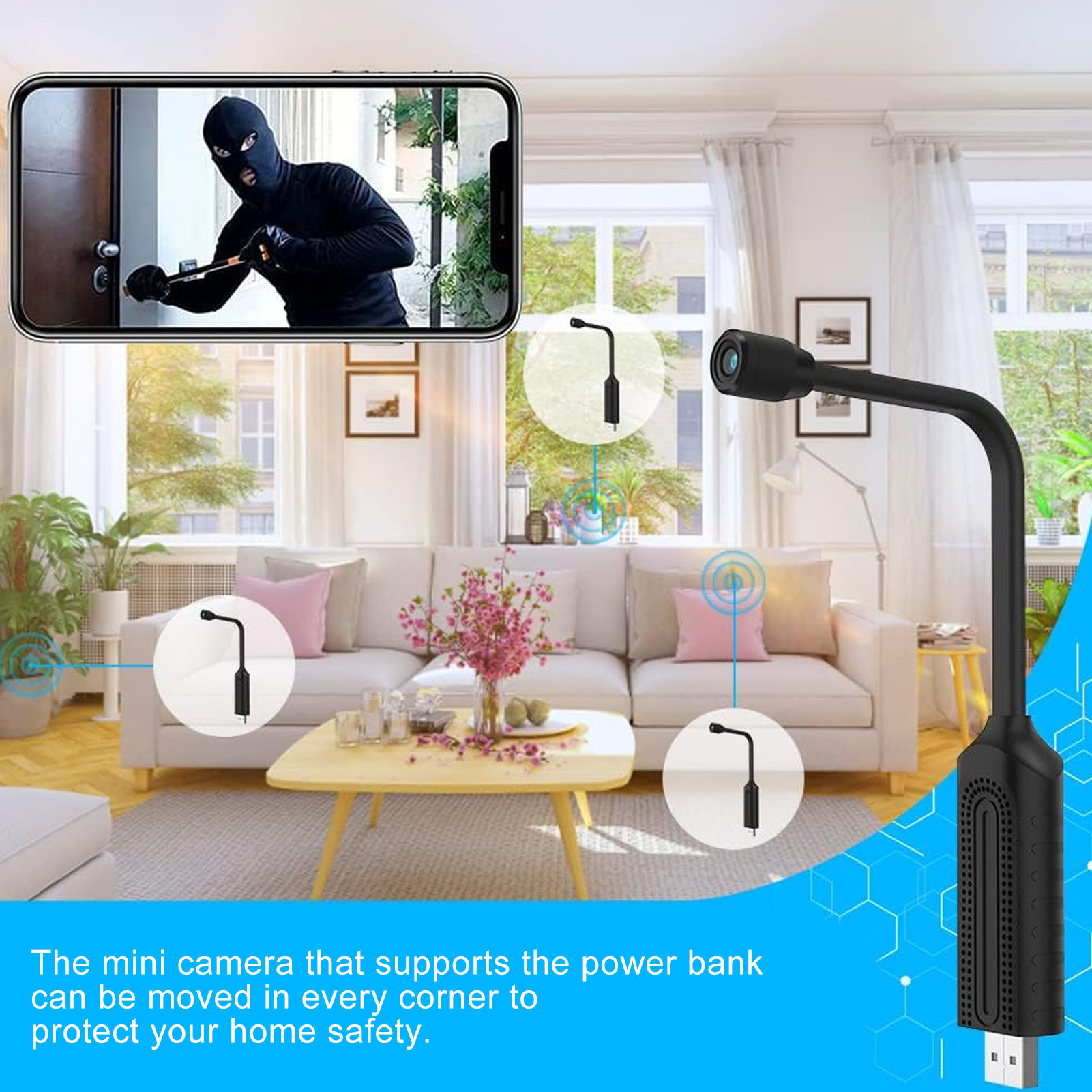 USB Mini WiFi Wireless Camera  - огляд і ціна Home Security Premium