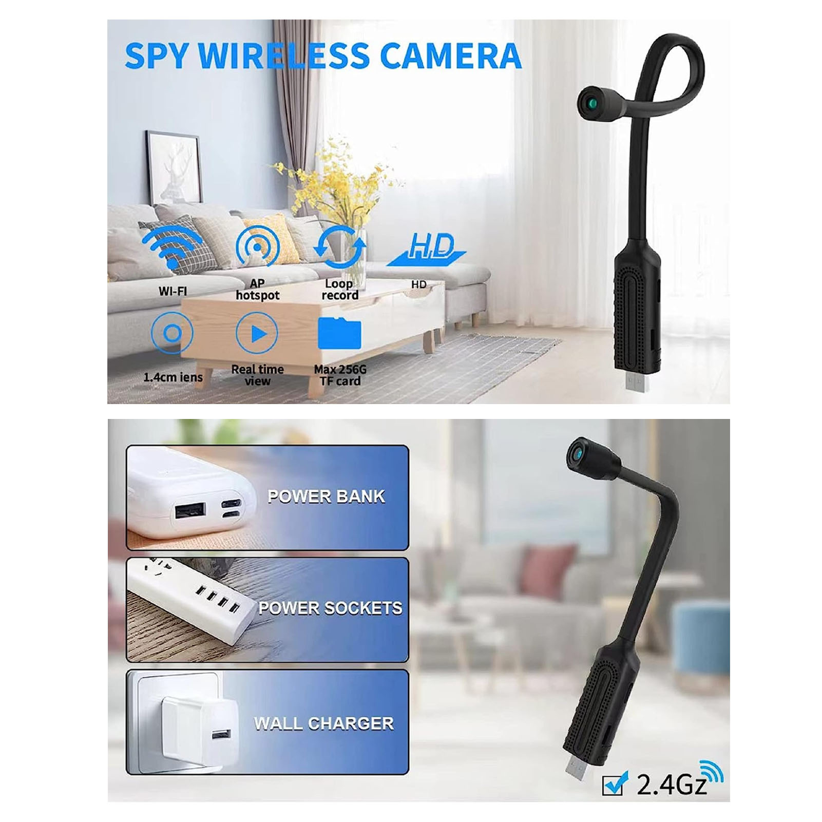 USB Mini WiFi Wireless Camera  - огляд і ціна Home Security Premium