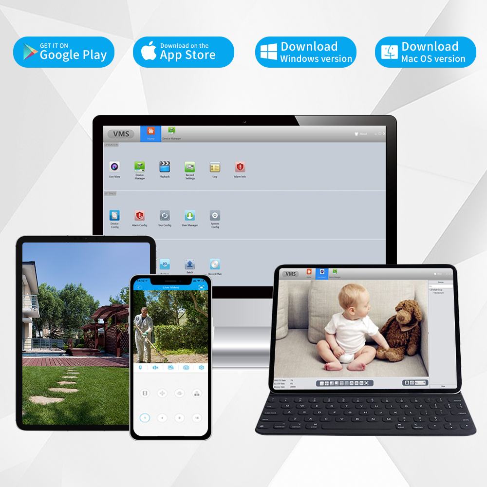 4K Security Camera System kit  - огляд і ціна Home Security Nvr