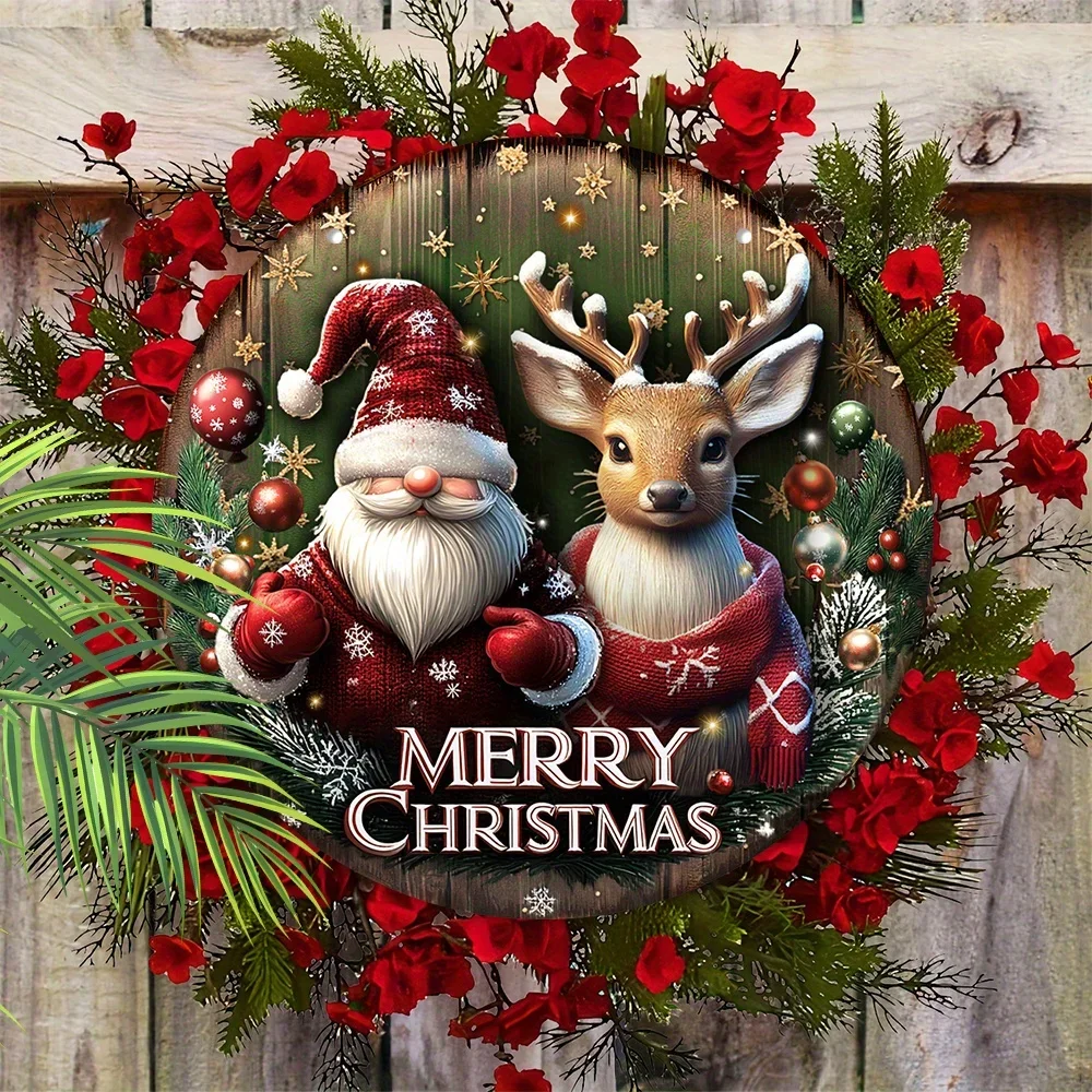 1pc Merry Christmas Santa Clau - огляд і ціна Home Security Yard Sign