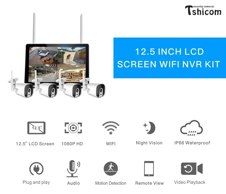 TUYA Smart Wi-Fi 4CH NVR Kit 1 - огляд і ціна Home Security Nvr