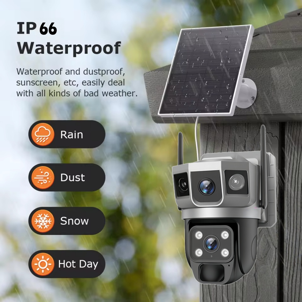 4G Camera Outdoor Solar Survei - огляд і ціна Home Security Lidar