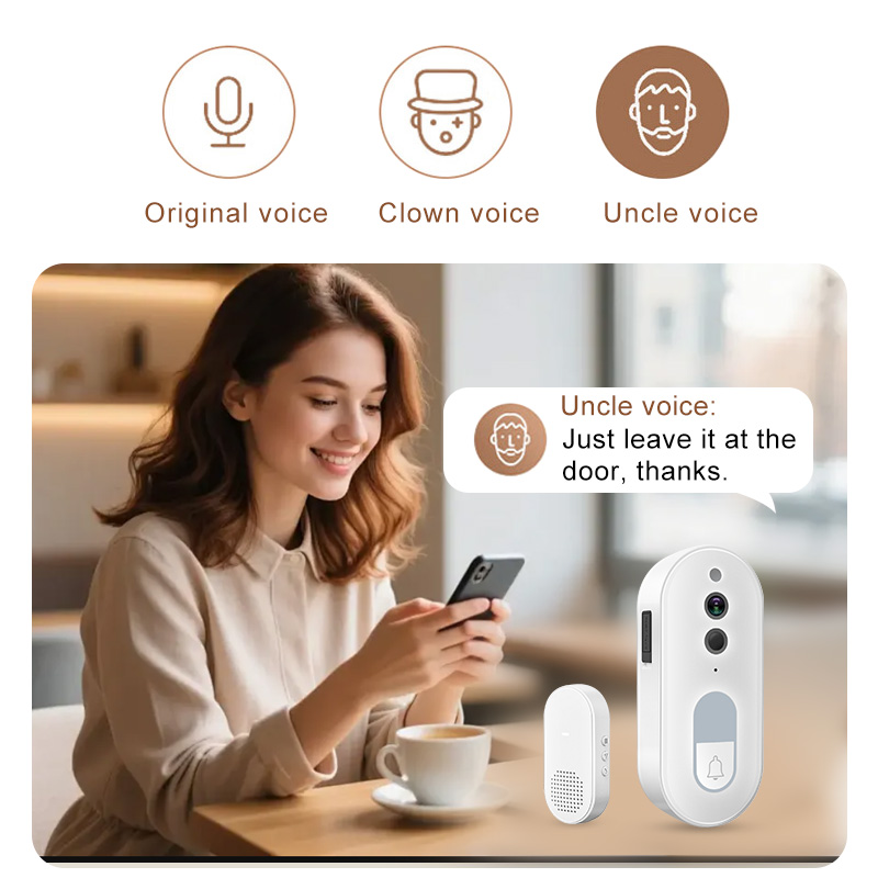 Tuya Smart Video Doorbell Wire - огляд і ціна Home Security Lidar