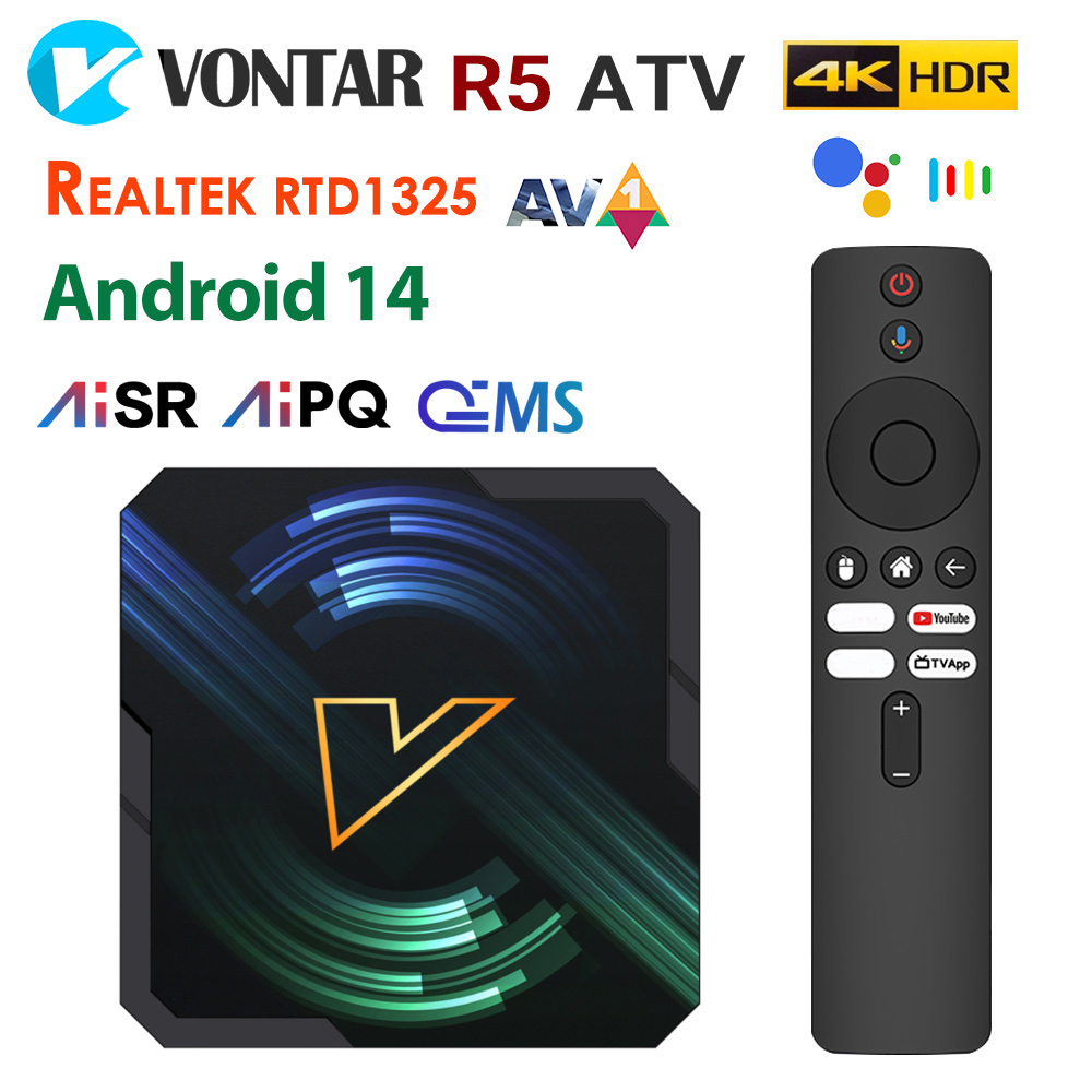 VONTAR R5 ATV Android14 TV Box - огляд і ціна Home Security Ai
