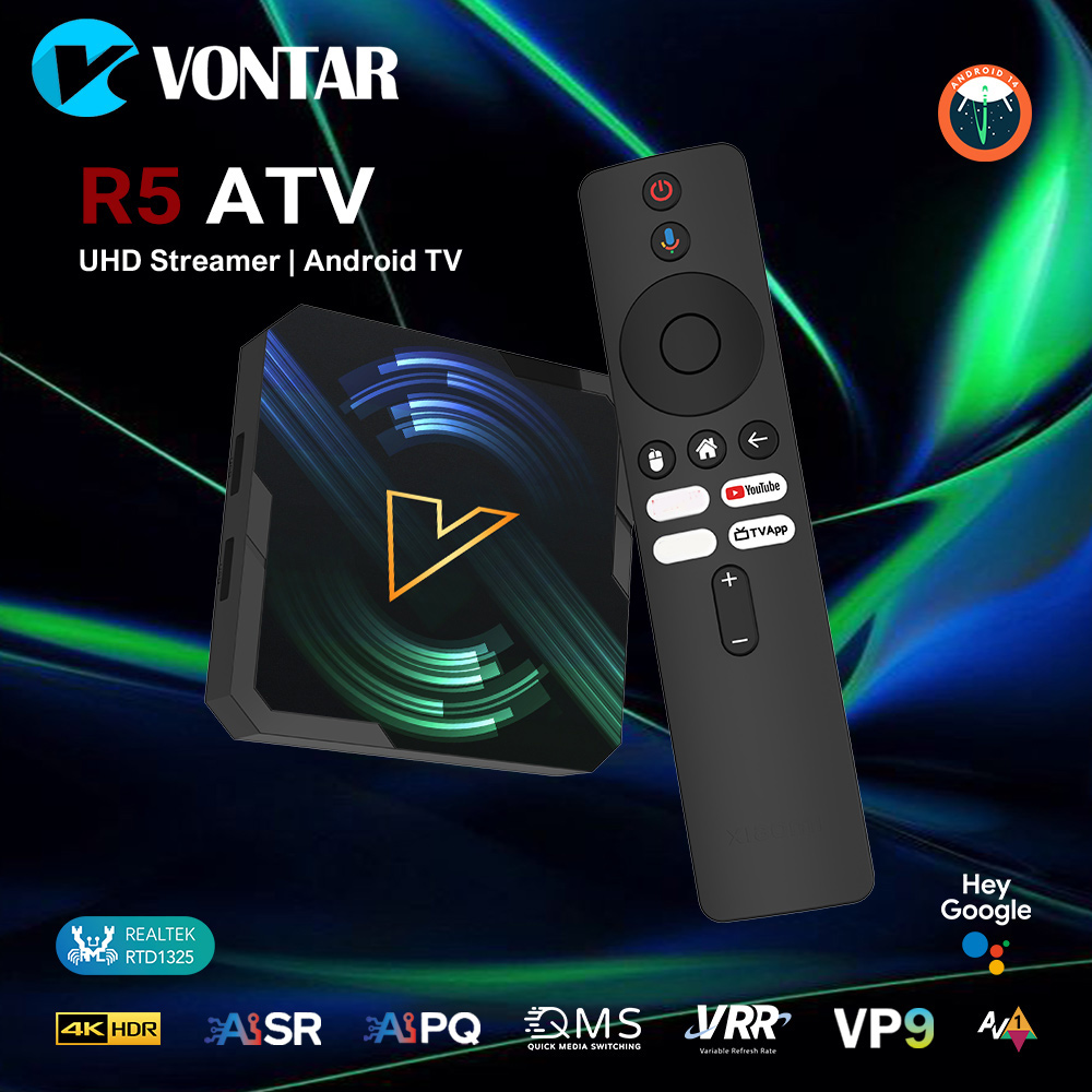VONTAR R5 ATV Android14 TV Box - огляд і ціна Home Security Ai