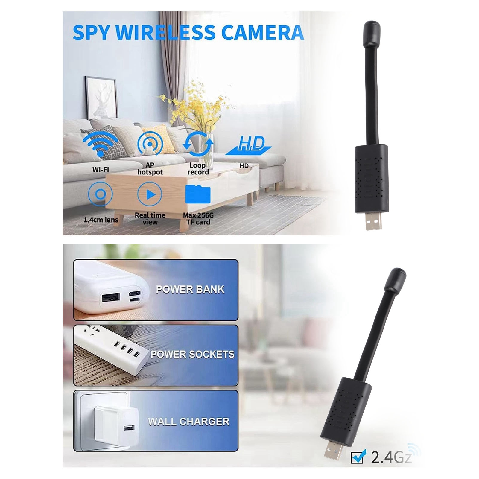 USB WiFi Security Camera 1080P - огляд і ціна Home Security Premium