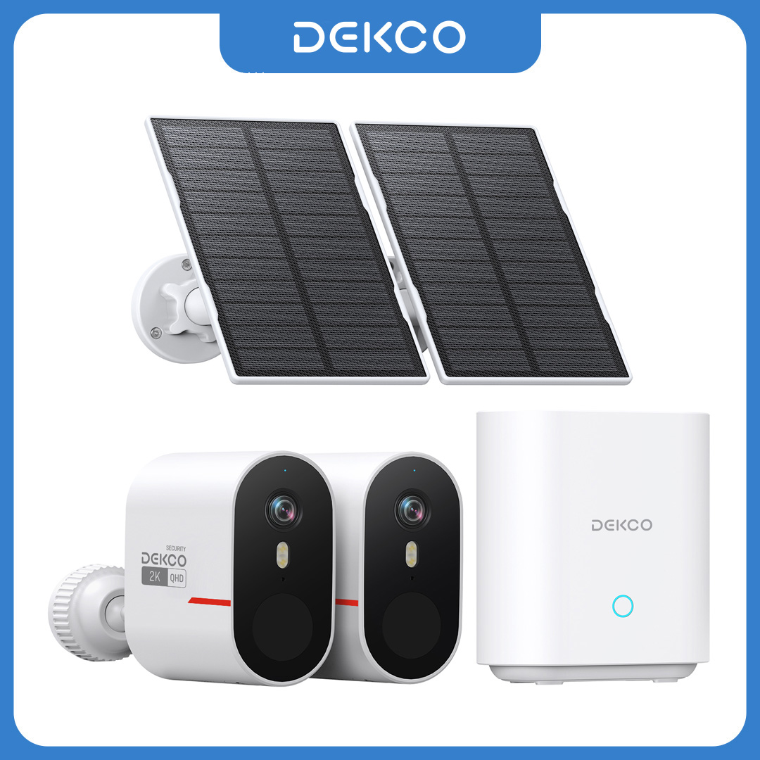 Dekco 3MP WiFi Solar Camera Sy - огляд і ціна Home Security And Monitoring