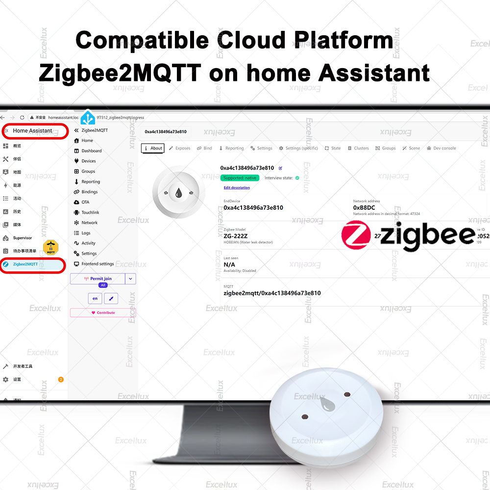 Zigbee Water Detector Leakage  - огляд і ціна Home Security And Monitoring