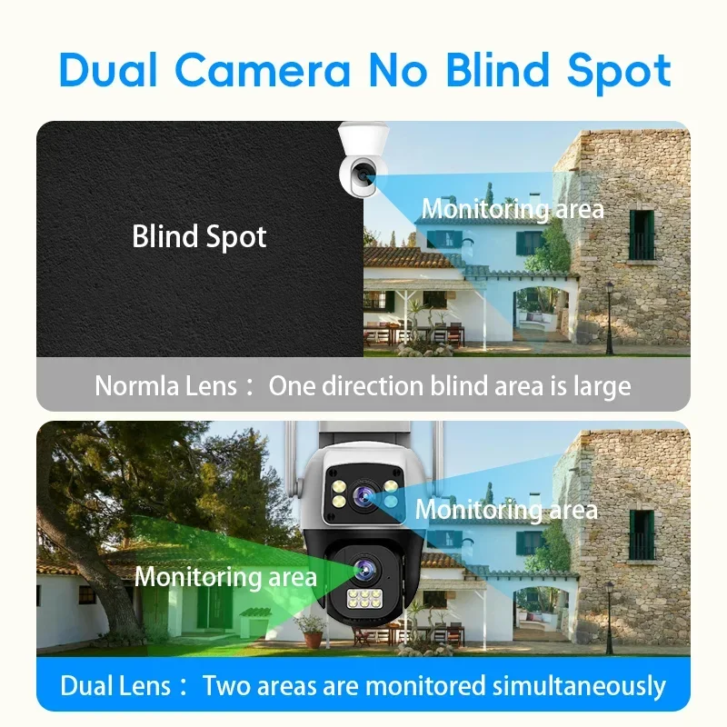 8MP 4K WIFI IP Camera PTZ Outd - огляд і ціна Home Security Ai