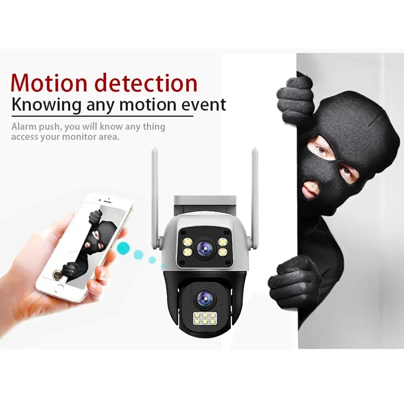 8MP 4K WIFI IP Camera PTZ Outd - огляд і ціна Home Security Ai
