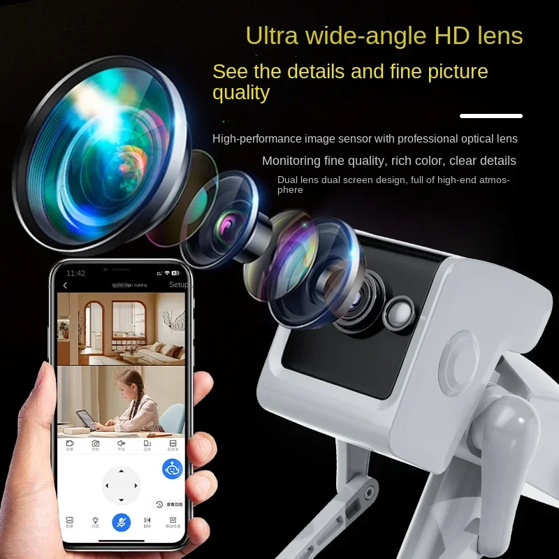 2MP Camera IP Camera Wireless  - огляд і ціна Home Security Robots