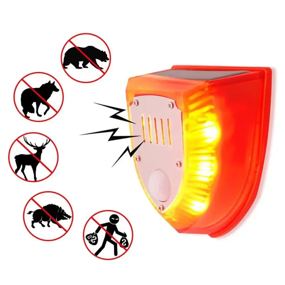 Outdoor Solar Powered 3 Modes  - огляд і ціна Home Security Yard Sign