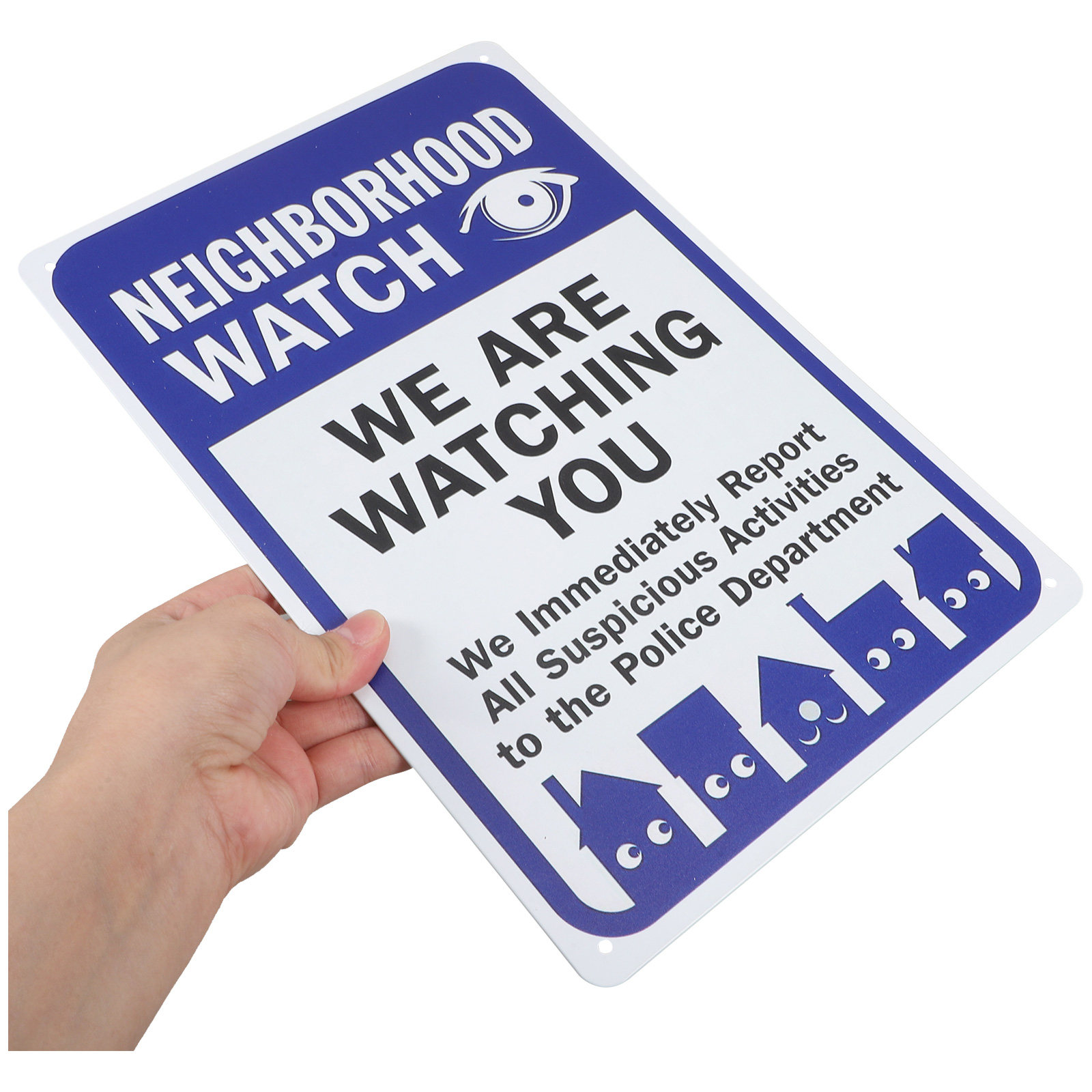 Sign We Are Watching You Retro - огляд і ціна Home Security Yard Sign
