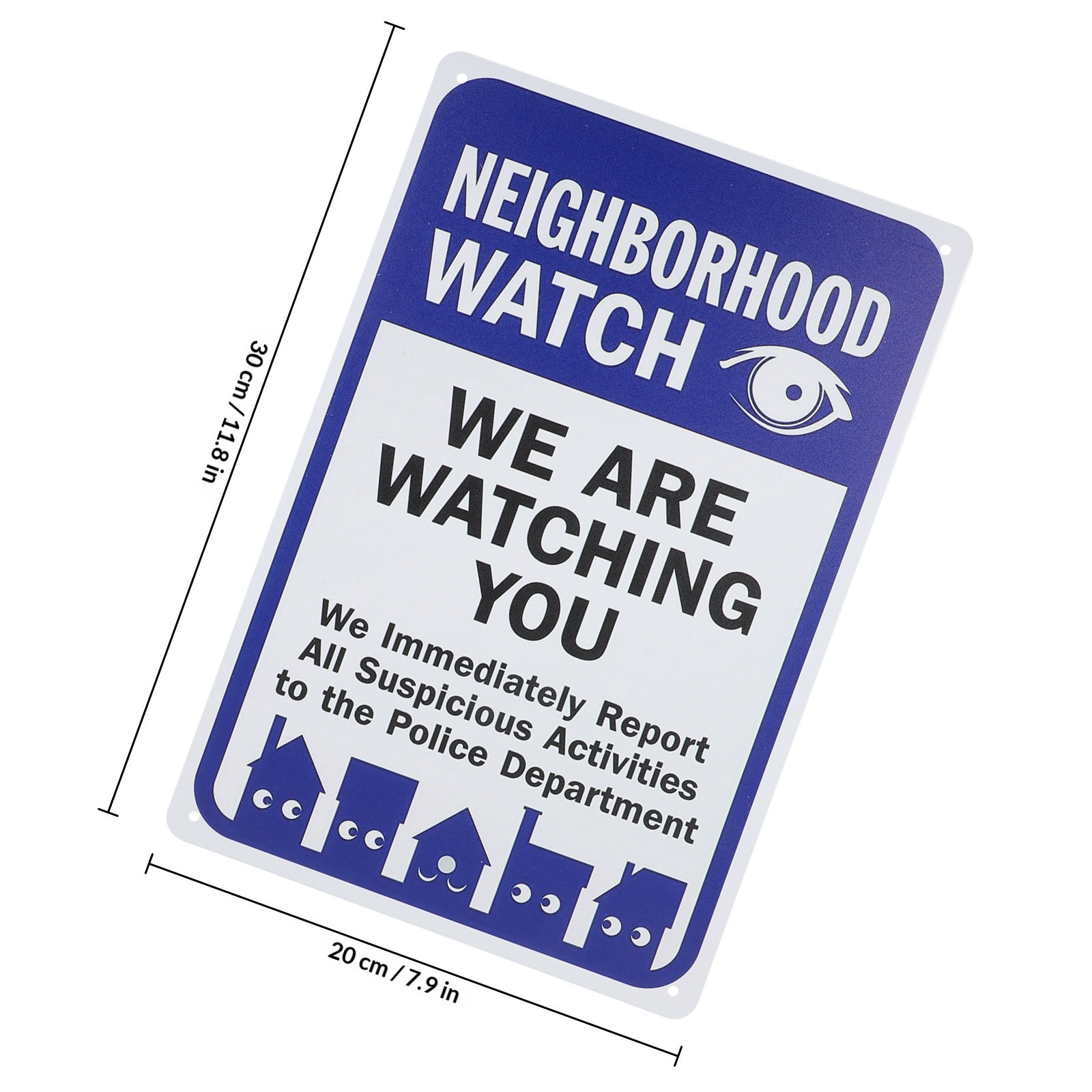 Sign We Are Watching You Retro - огляд і ціна Home Security Yard Sign