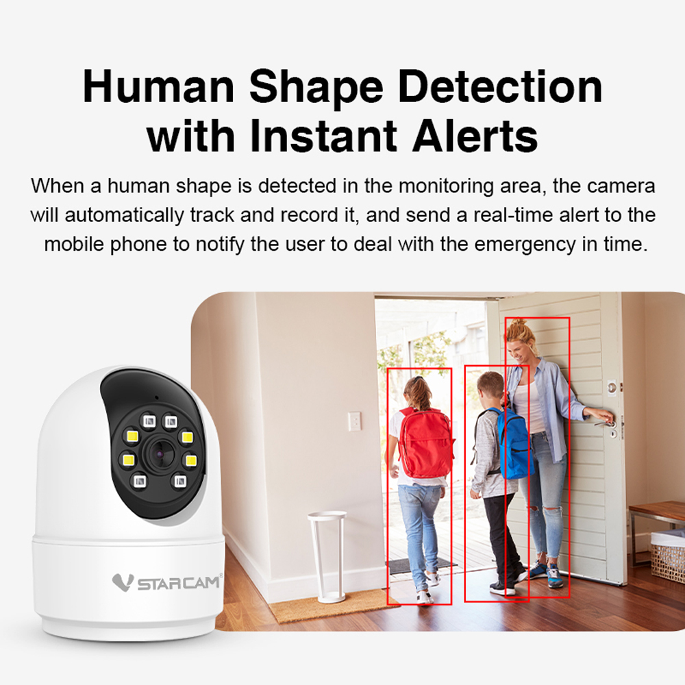 Vstarcam 5MP HD WiFi IP Camera - огляд і ціна Home Security Lidar