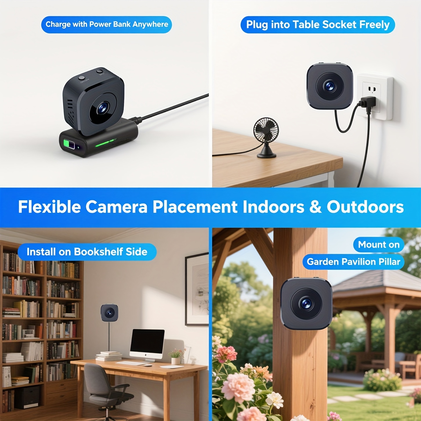 1080P HD Mini WiFi Camera Indo - огляд і ціна Home Security And Monitoring