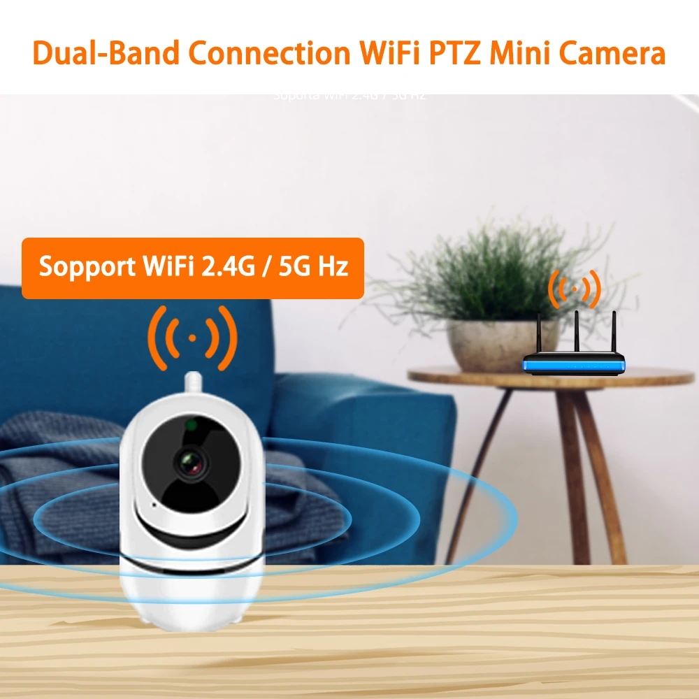 V720 Minion Style WiFi Camera  - огляд і ціна Home Security Lidar