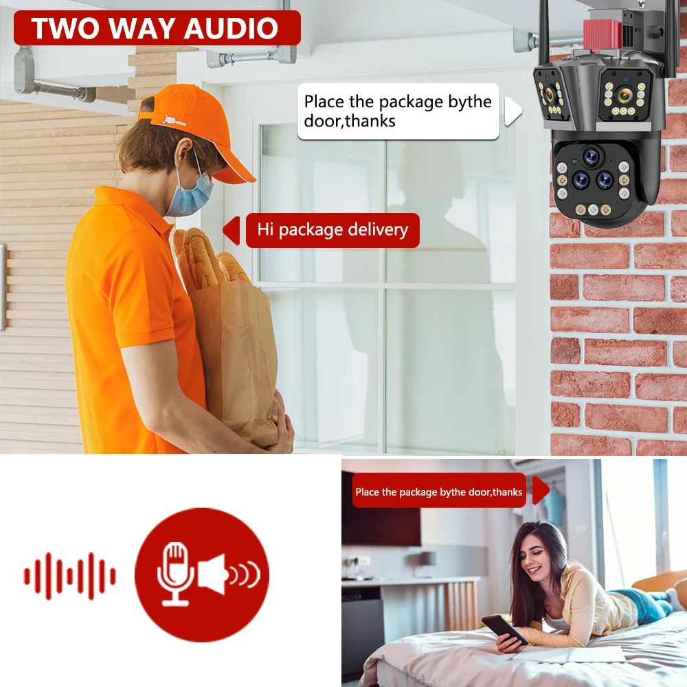 10K 20MP PTZ Camera Five Lens  - огляд і ціна Home Security Ai