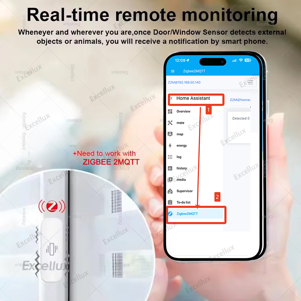 Zigbee Smart Vibration Sensor  - огляд і ціна Home Security And Monitoring