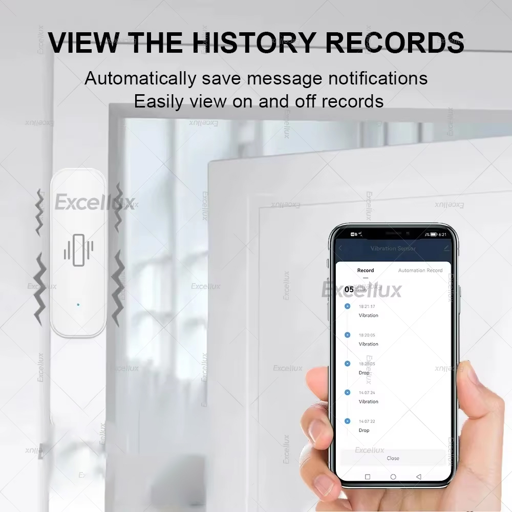 Zigbee Smart Vibration Sensor  - огляд і ціна Home Security And Monitoring