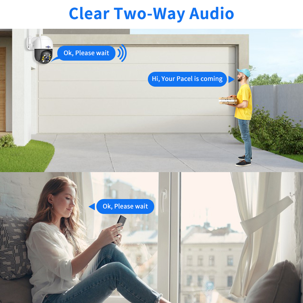 Hiseeu 8MP 4K PTZ Wifi Camera  - огляд і ціна Home Security Ai