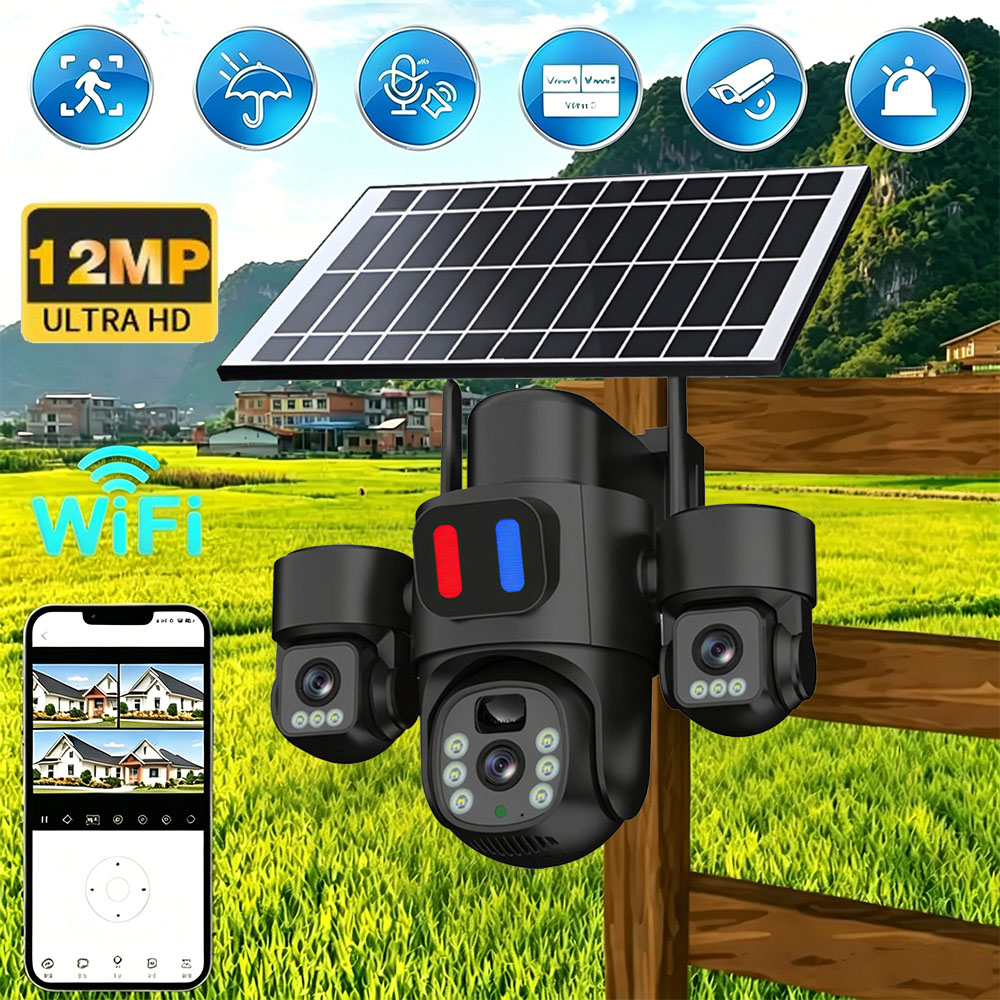 Solar WiFi PTZ Camera Outdoor  - огляд і ціна Home Security Premium
