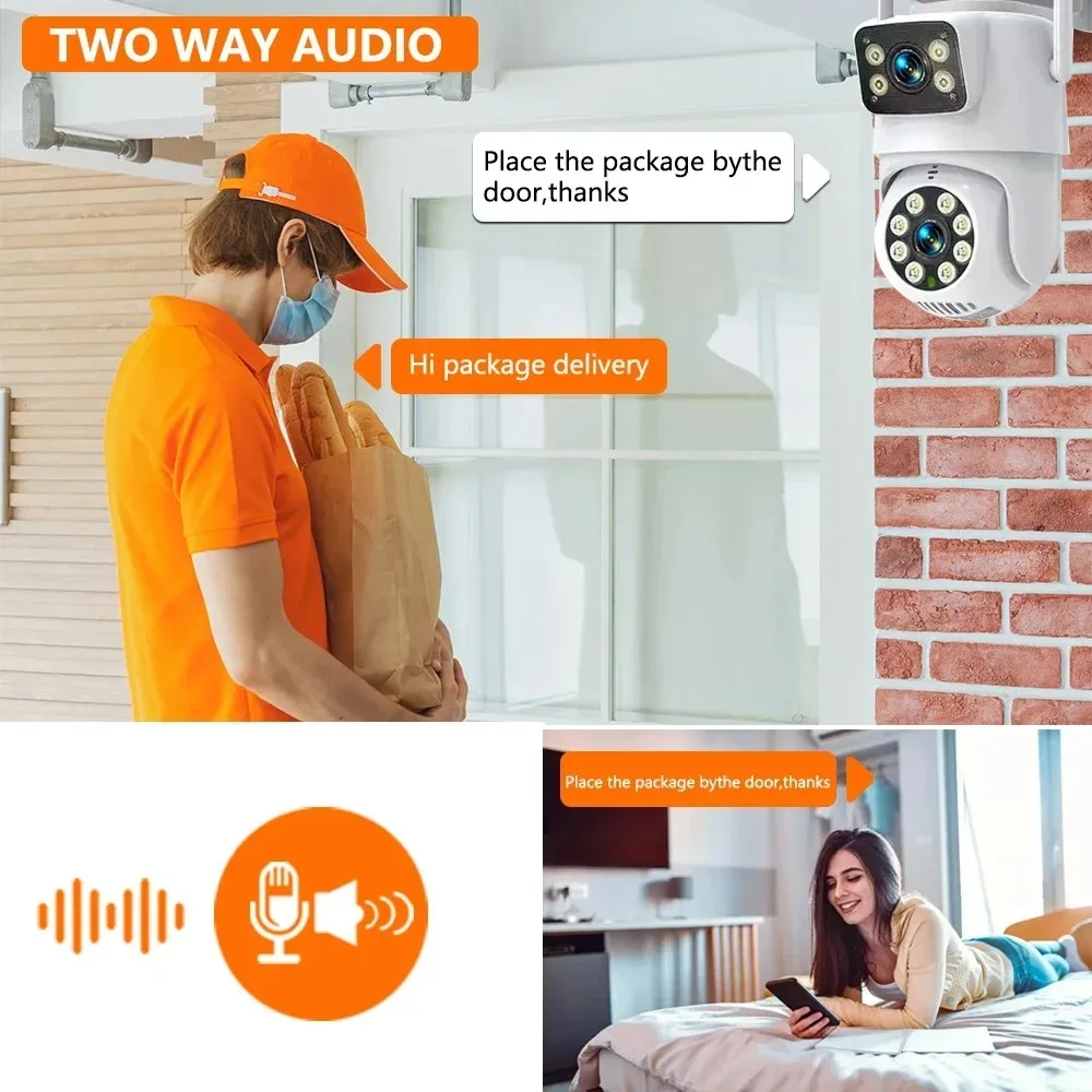 8MP 4K Dual Lens Human Detecti - огляд і ціна Home Security And Monitoring