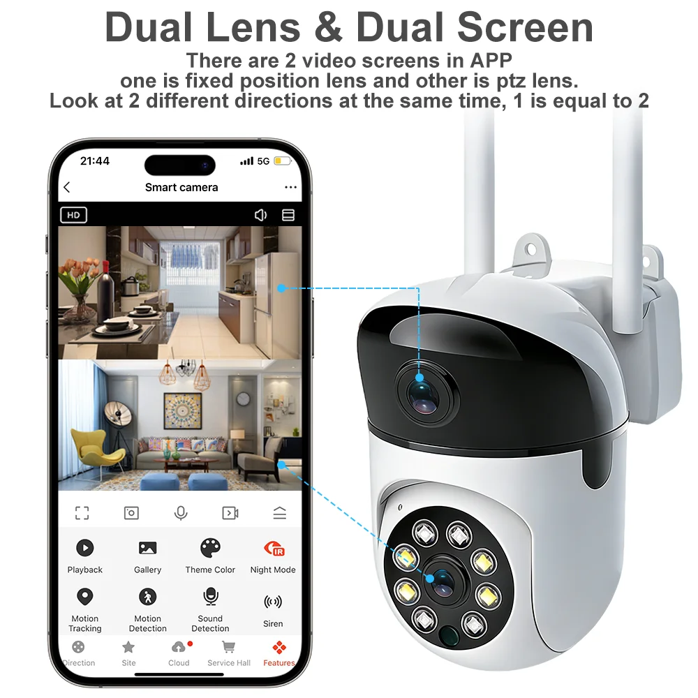 Indoor Camera Wifi Tuya Smart  - огляд і ціна Home Security Ai