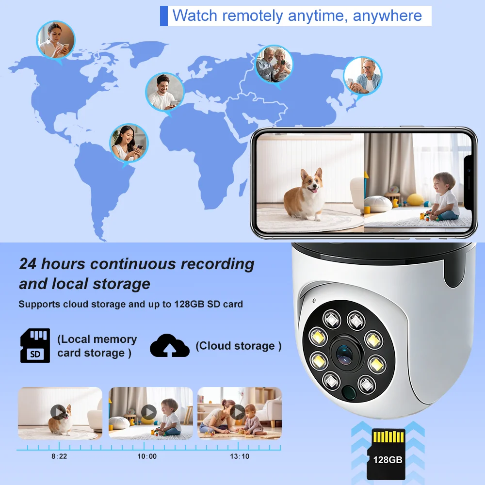Indoor Camera Wifi Tuya Smart  - огляд і ціна Home Security Ai