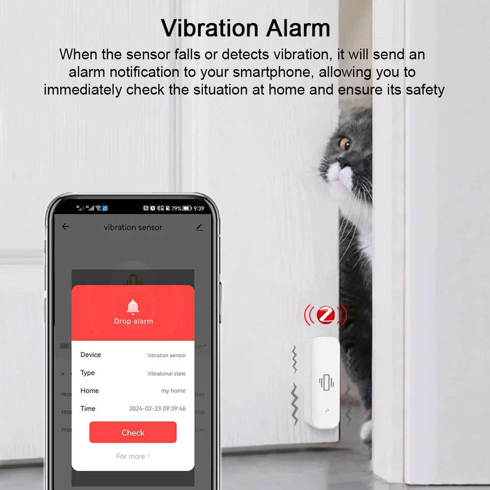 Tuya WiFi/Zigbee Smart Vibrati - огляд і ціна Home Security And Monitoring