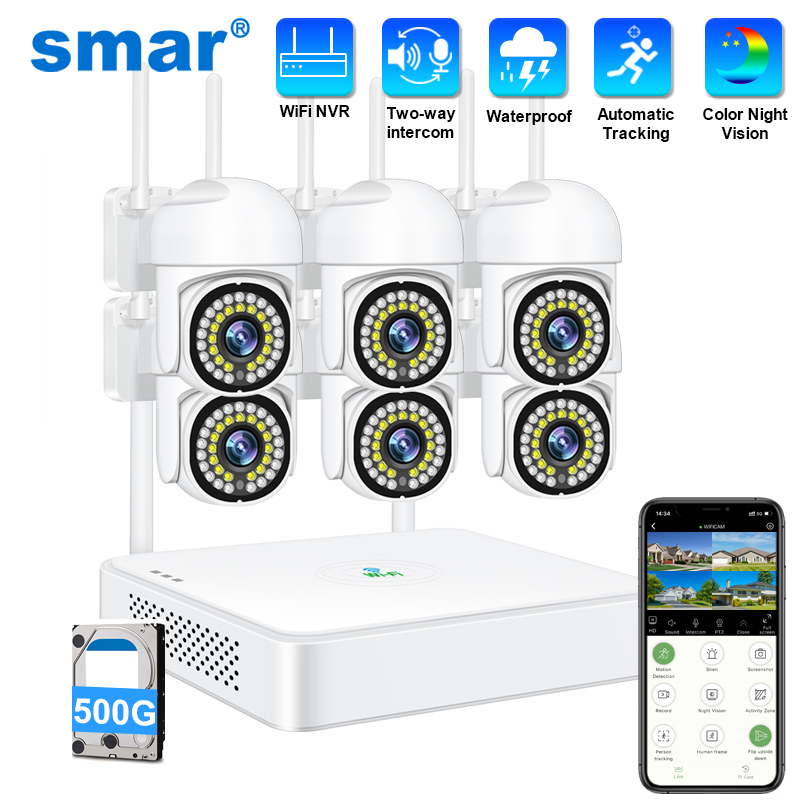 Smar 3MP Wireless CCTV Securit - огляд і ціна Home Security And Monitoring