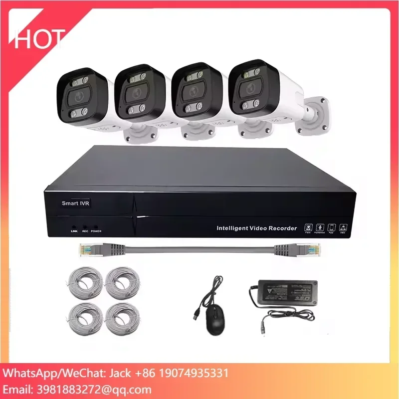 4K PoE Security Camera System  - огляд і ціна Home Security Nvr