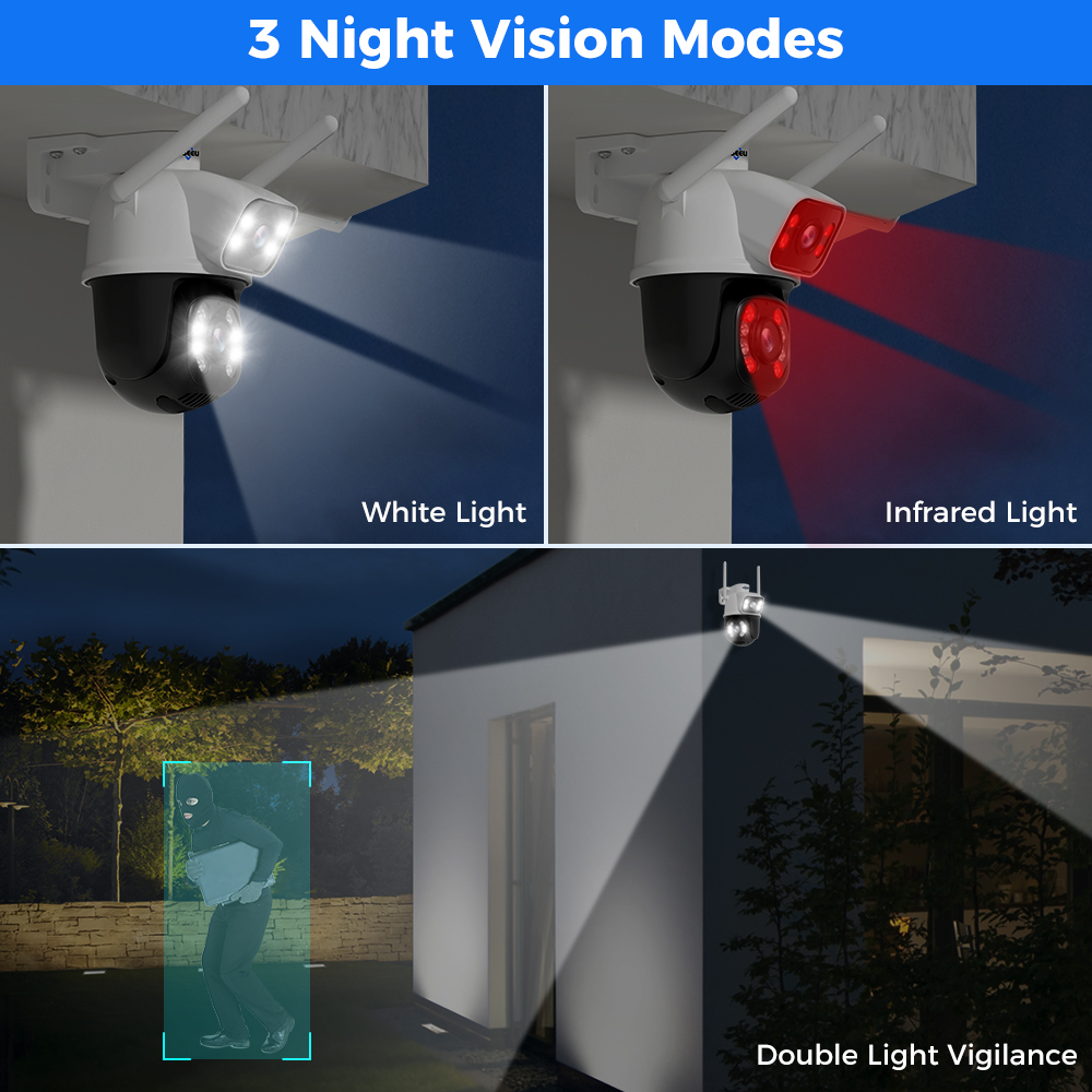 Hiseeu 4K 8MP Dual Lens Wifi S - огляд і ціна Home Security Ai